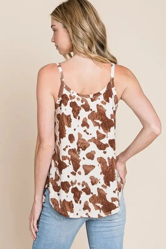 BOMBOM Animal Print Cami for Trendy Wardrobe Style - Love Salve